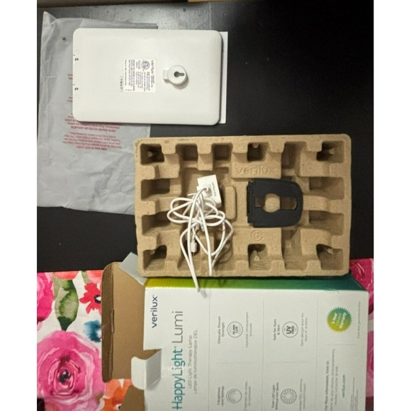 Verilux HappyLight Lumi VT41 LED White Light Therapy Lamp #1947 - Picture 4 of 9